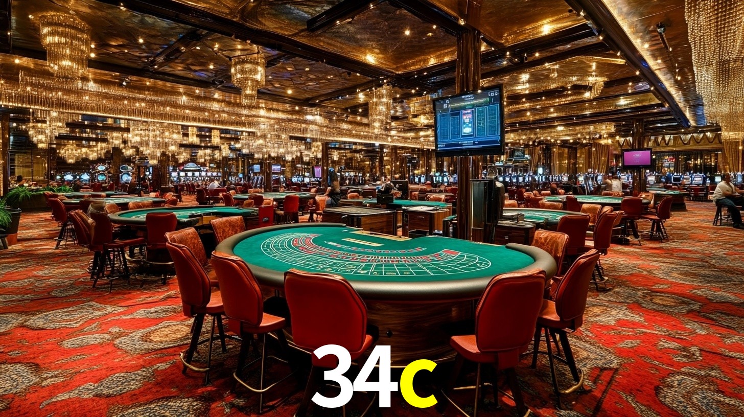 Sinta a adrenalina dos jogos de cassino com 34c